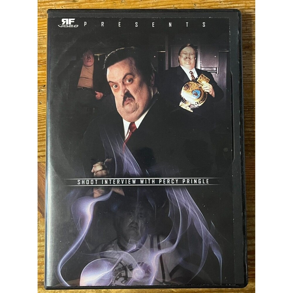 Shoot Interview With Percy Pringle DVD Paul Bearer RF Video Wrestling